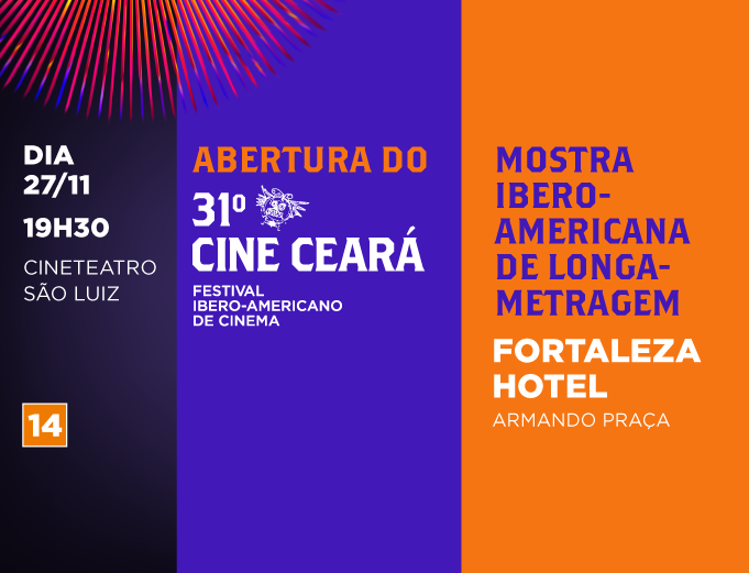31º Cine Ceará - SÁBADO - 19h30